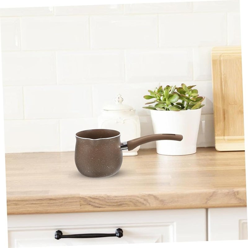 STOBAZA إبريق شاي خفيف للفرن، قدر صغير للحليب والصلصة، مقبض مقاوم للحرارة، غلاية شاي - Image 5